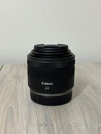 Obiettivo Canon 24 mm F 1.8 mirrorless