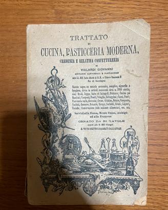 Trattato di cucina pasticceria moderna credenza e