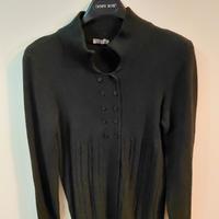 Maglia in lana aperta sull'davanti