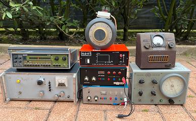 Strumentazione elettronica vintage