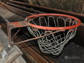 CESTO PER BASKET PROFESSIONALE DA TABELLONE o MURO