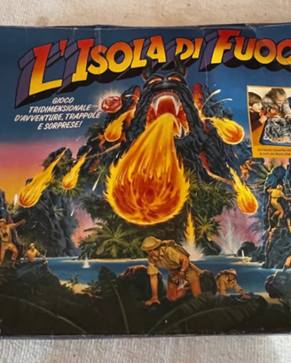 L'isola di fuoco - 1987 - Gioco da tavolo