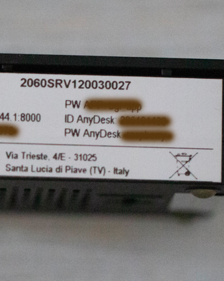 Server Wi-Fi BGI per gelatiera CC101ST – Per 4.0