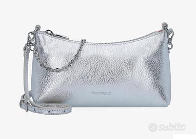 Borsa tracolla COCCINELLE silver
