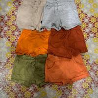 Set di pantaloncini da neonato 9-12 mesi