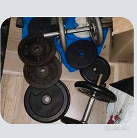 Set Dischi pesi Domyos e sport