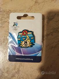 pins spilla olimpiadi Milano Cortina 2026
