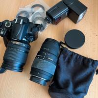 Nikon D5000 + obiettivi / lenti / accessori