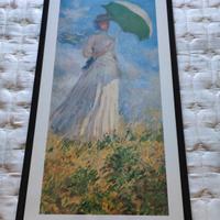 Stampa quadro “Donna con ombrellino” 