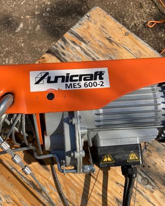 Paranco elettrico Unicraft MES 600-2 (300-600kg)