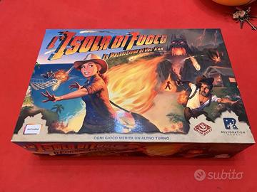 Isola di fuoco gioco in scatola