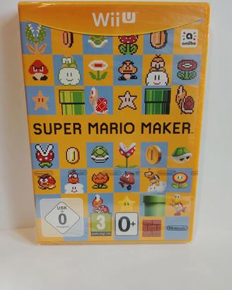 Super Mario Maker Nintendo Wii U Nuovo Sigillato