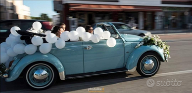 Noleggio Maggiolino matrimonio, auto d'epoca
