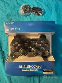 Controller ps3 wirelss dualshock nuovo + cavo