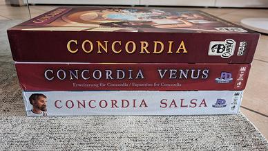 Concordia + Venus + Salsa Carte imbustate