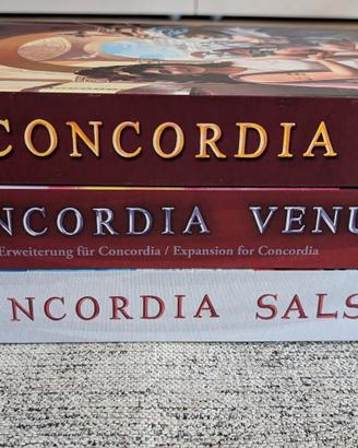 Concordia + Venus + Salsa Carte imbustate