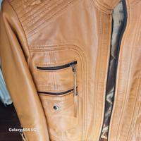 giacca in pelle 