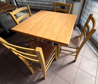 Arredo bar/bistrot completo – 33 sedie + 9 tavoli