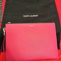 YSL ipad holder pelle