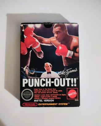 Nintendo NES "Mike Tyson's Punch Out!!" PAL Mattel