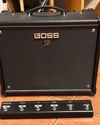 Boss katana Gen 3 EX 50W + foot switch GA-FC