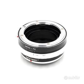 Anello adattatore Nikon - Fujifilm X