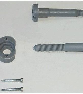 Vite nylon con fissaggio aviomodellismo