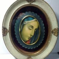 Quadro con immagine sacra - capoletto anni 40