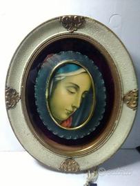 Quadro con immagine sacra - capoletto anni 40
