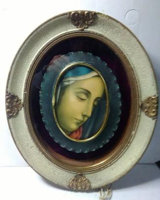 Quadro con immagine sacra - capoletto anni 40