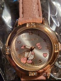 Orologio Hello Kitty oro e rosa