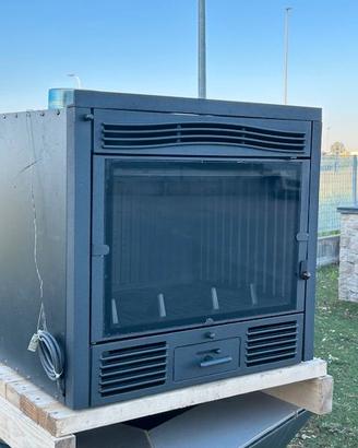 CAMINETTO INSERTO CAMINO in GHISA 12KW