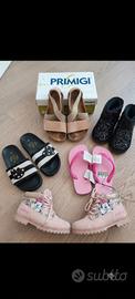 Lotto calzature bambina numero 28