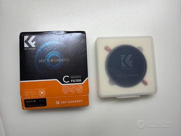 Filtro polarizzato per fotocamera Reflex NUOVO