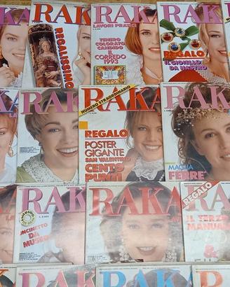Lotto 24 Riviste Rakam Lavori Pratici anni 90