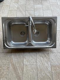 Lavandino da cucina 2 vasche