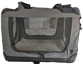 TRASPORTINO PIEGHEVOLE CANI/GATTI