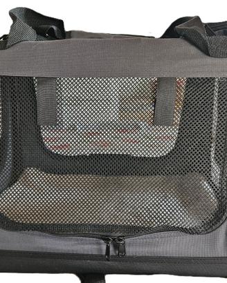 TRASPORTINO PIEGHEVOLE CANI/GATTI