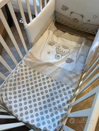 Set Copripiumino + piumino + paracolpi (Pali)