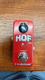 TC Electronic HOF Mini Reverb pedale chitarra