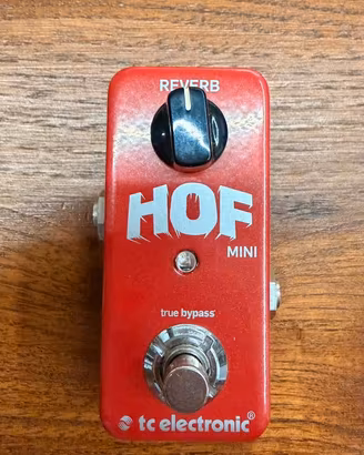 TC Electronic HOF Mini Reverb pedale chitarra