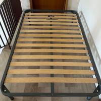 Letto (rete+materasso) una piazza e mezza