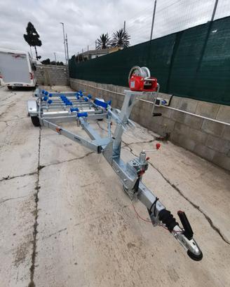 Rimorchio Pima Ti 75 Senza Freni per Barche