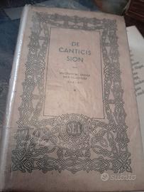 libro anticoe  de canti sion