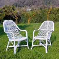 Poltrone vimini anni '60