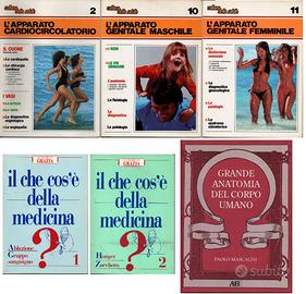 Libri di medicina (6pz) seminuovi