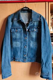giubbotto donna jeans denim 100% tg. S