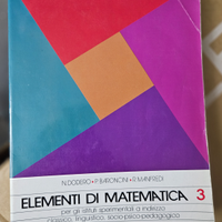 Libro di Matematica - Elementi di Matematica 3