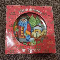 Piatto di Natale Tognana con scatola idea natale