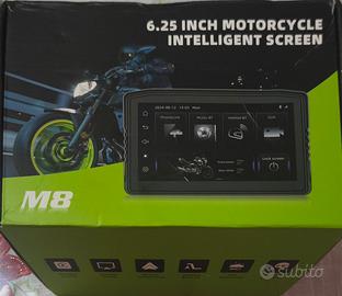 Navigatore moto NUOVO6.25 DVR con due videocamere 